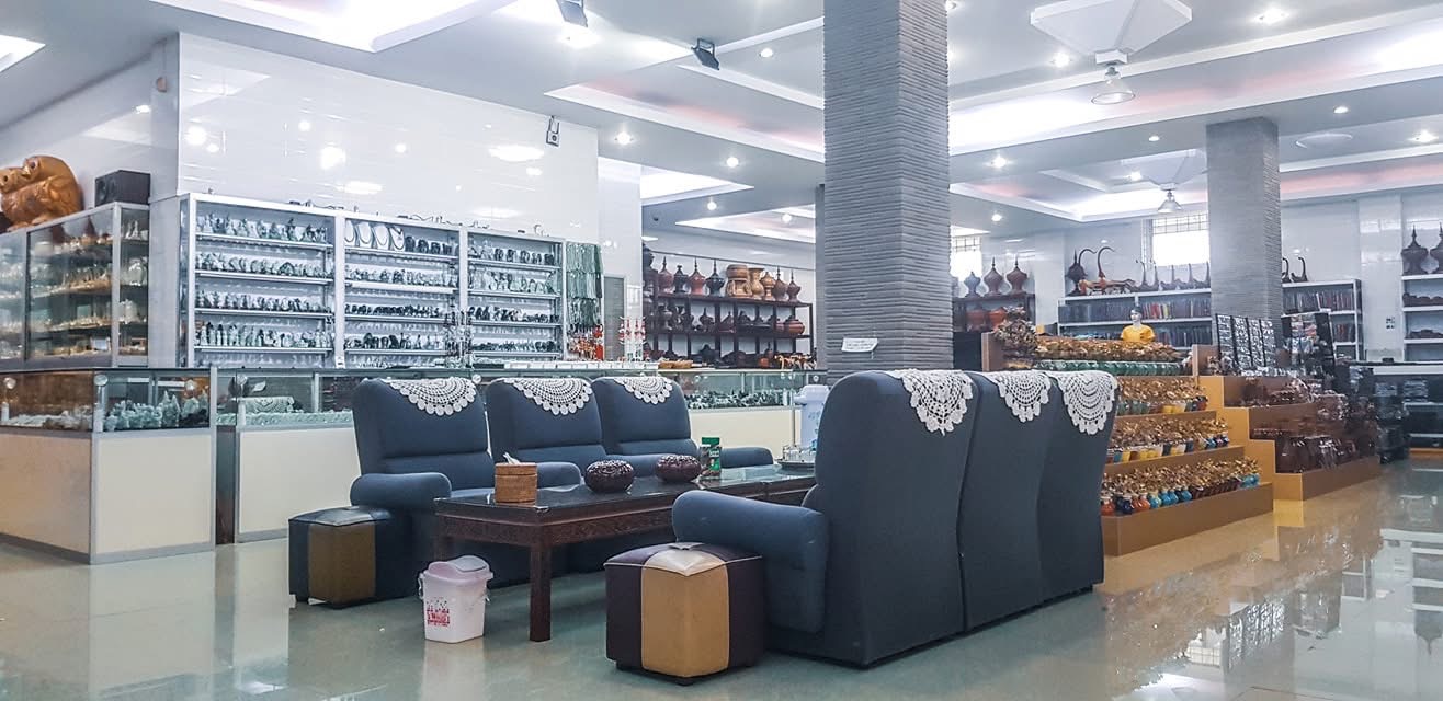 Love & Dreams showroom interior in Yangon