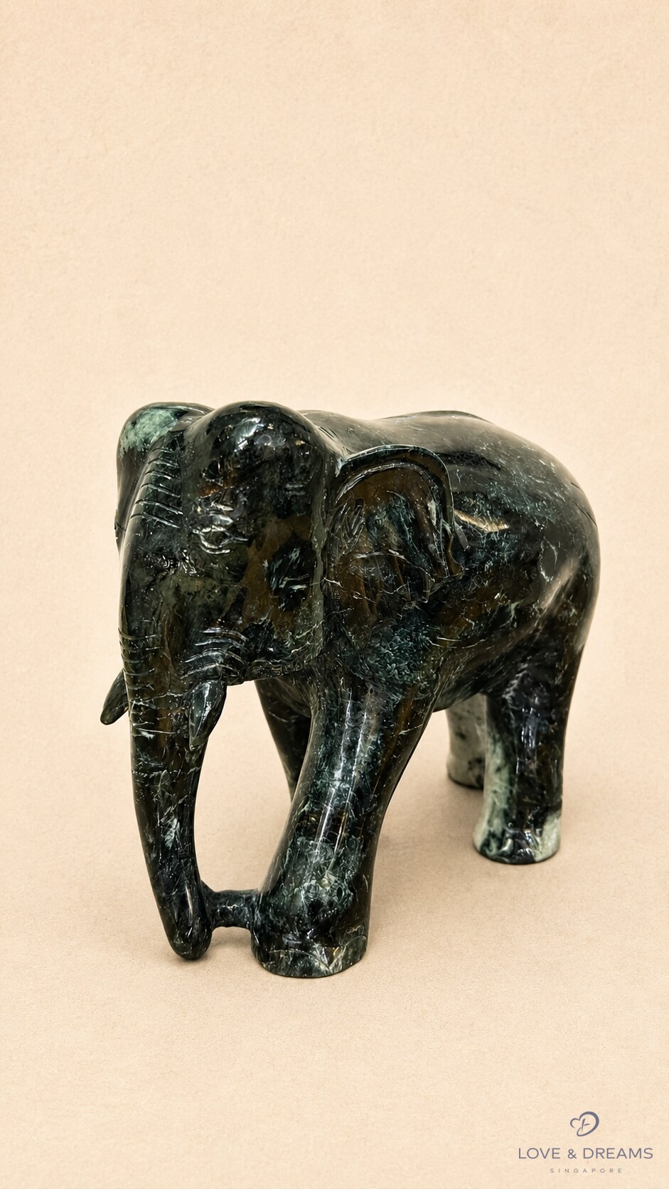 Dark Jade Elephant VI
