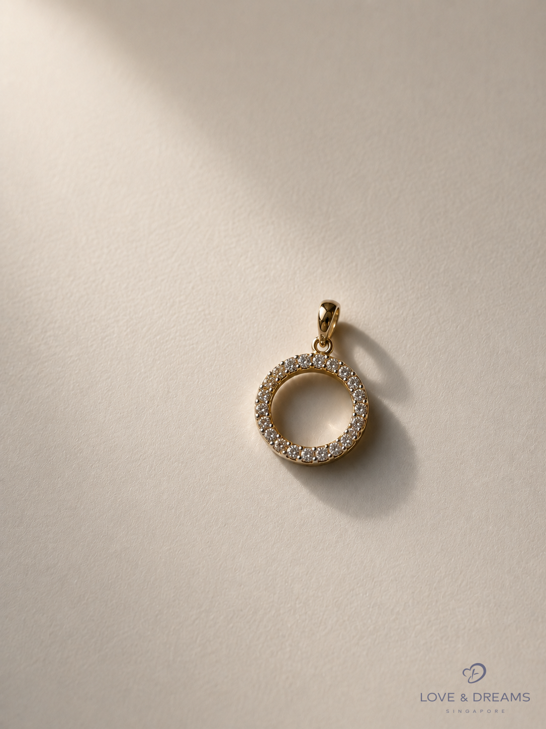 Diamond Circle Pendant