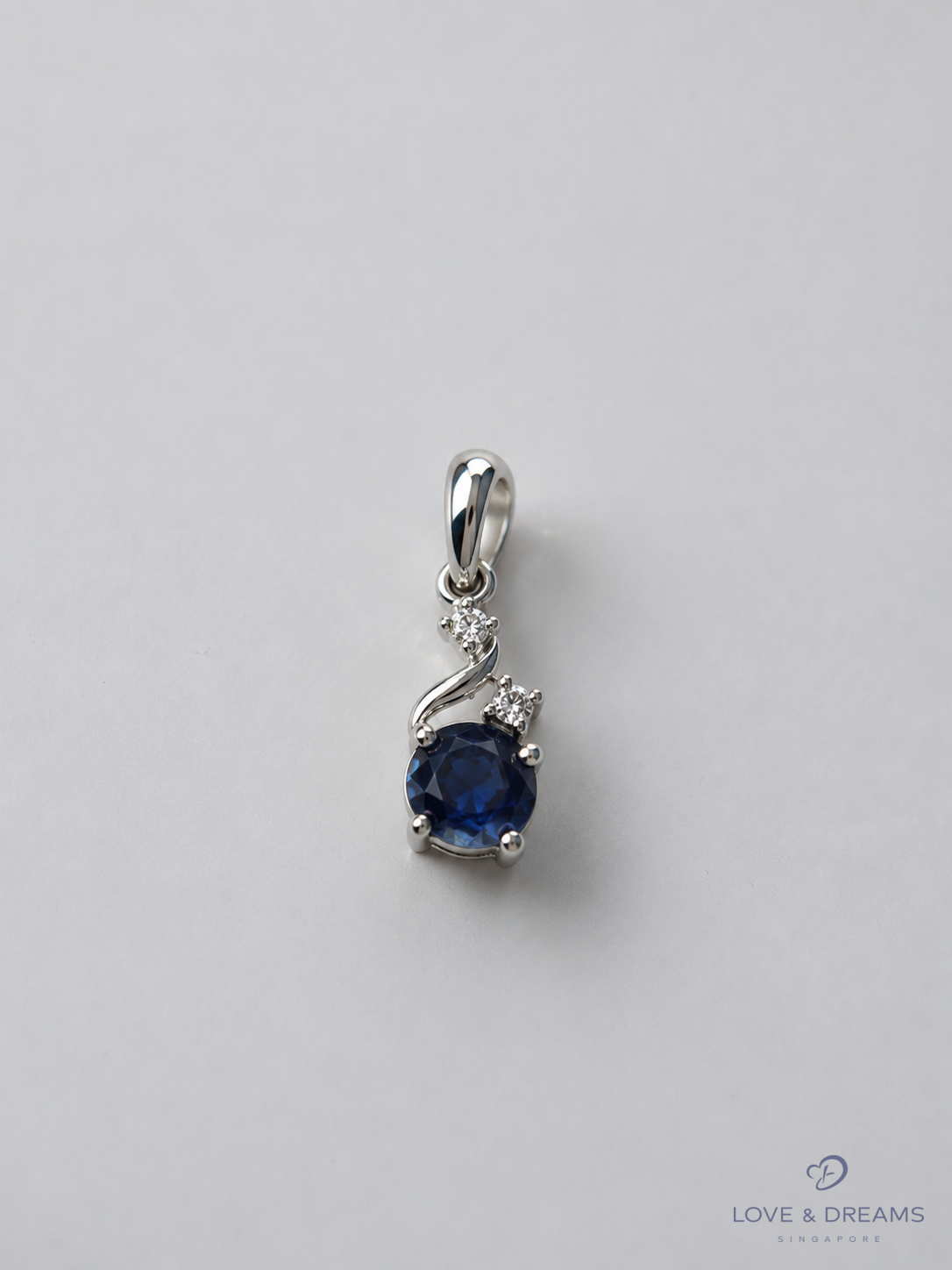 Blue Sapphire Pendant