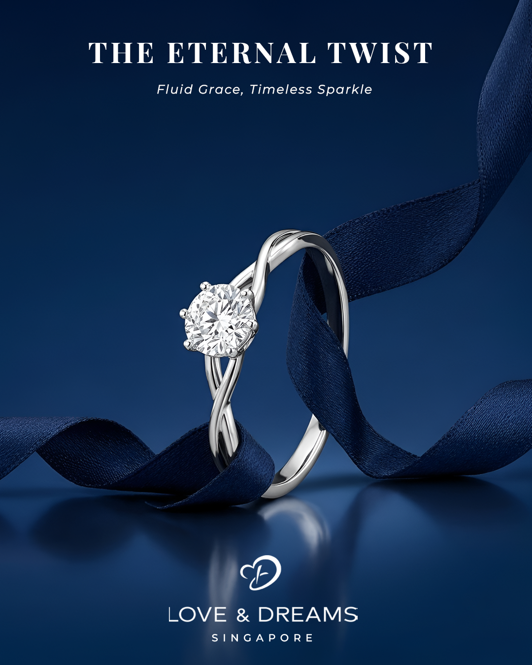 Infinity Split-Shank Solitaire view 2