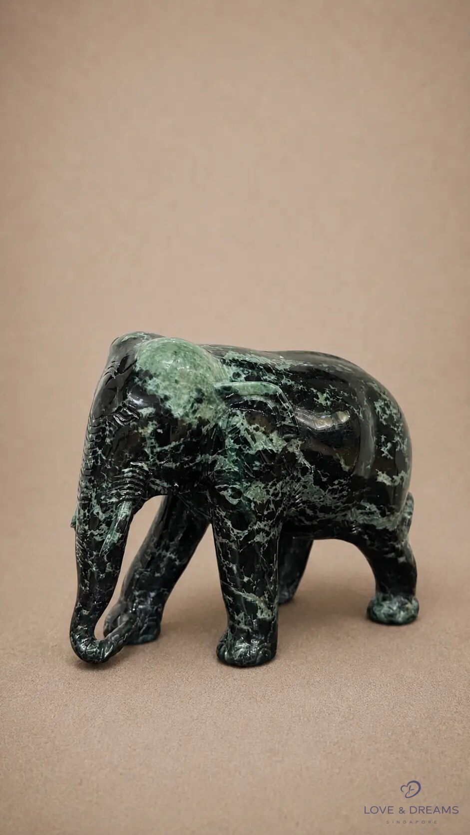 Dark Jade Elephant IV