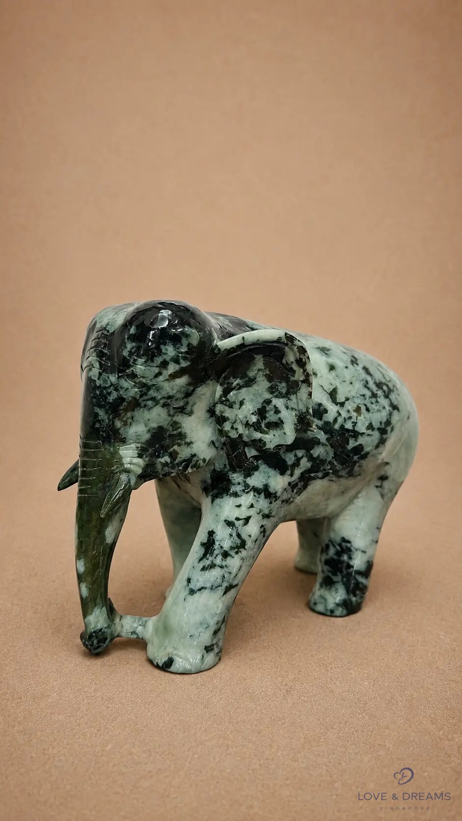 Marbled Jade Elephant III