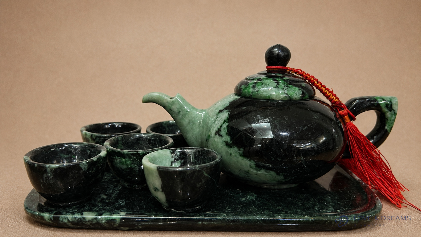Marbled Jade Tea Set II