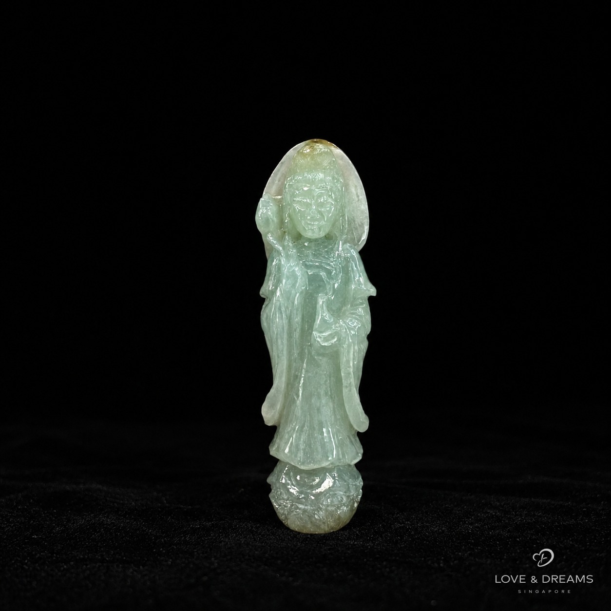 Veiled Guanyin Pendant