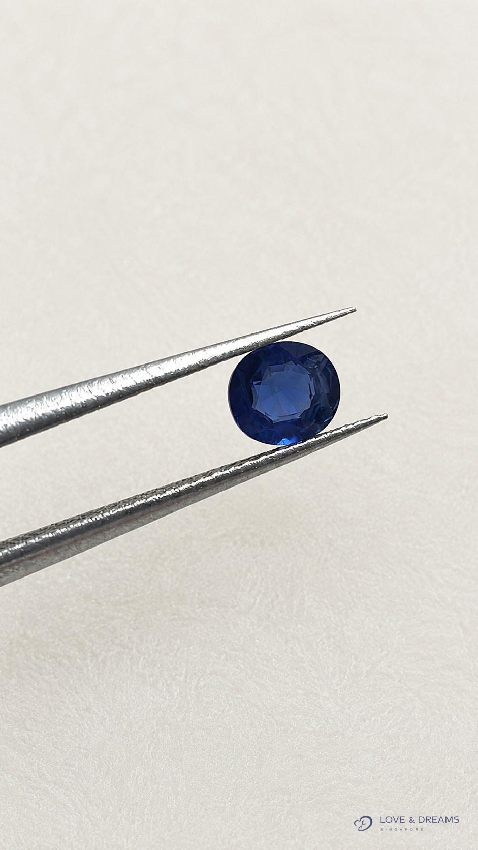 Natural Blue Sapphire 0.43 ct