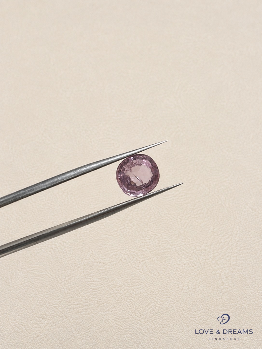 Natural Soft Mauve Spinel 3.30 ct