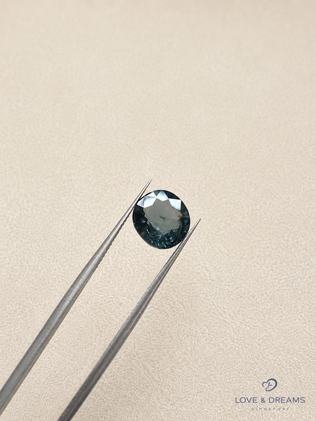 Natural Teal Spinel 3.50 ct