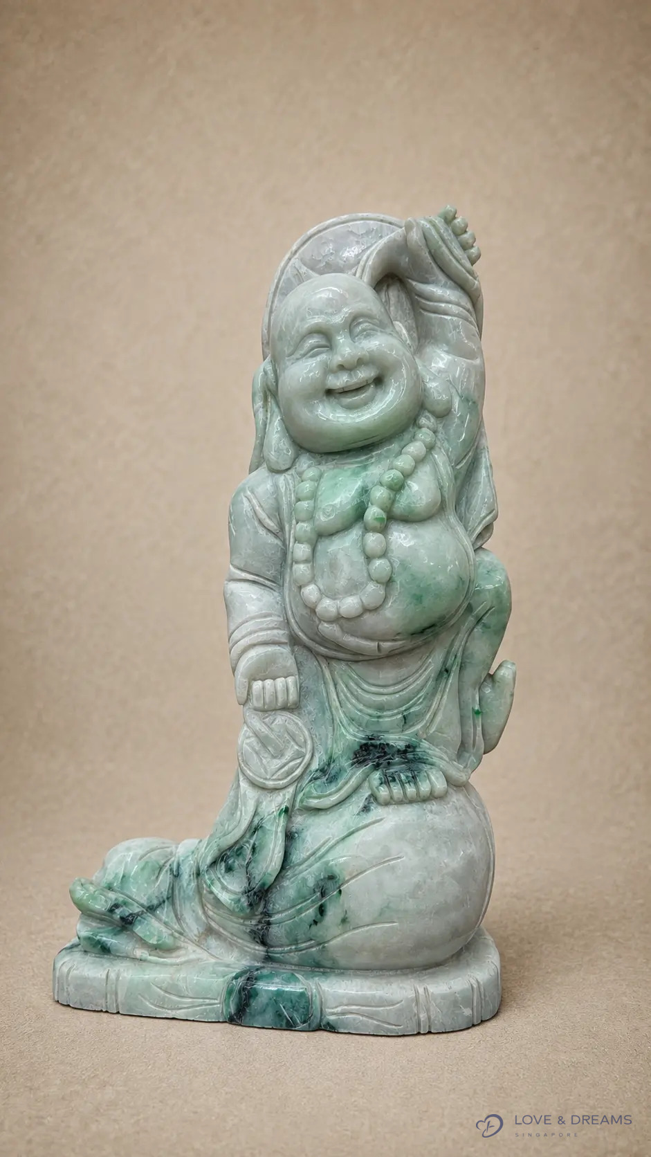 Standing Laughing Buddha
